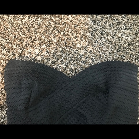 Sans Souci Black sweetheart strapless dress - Picture 3 of 6